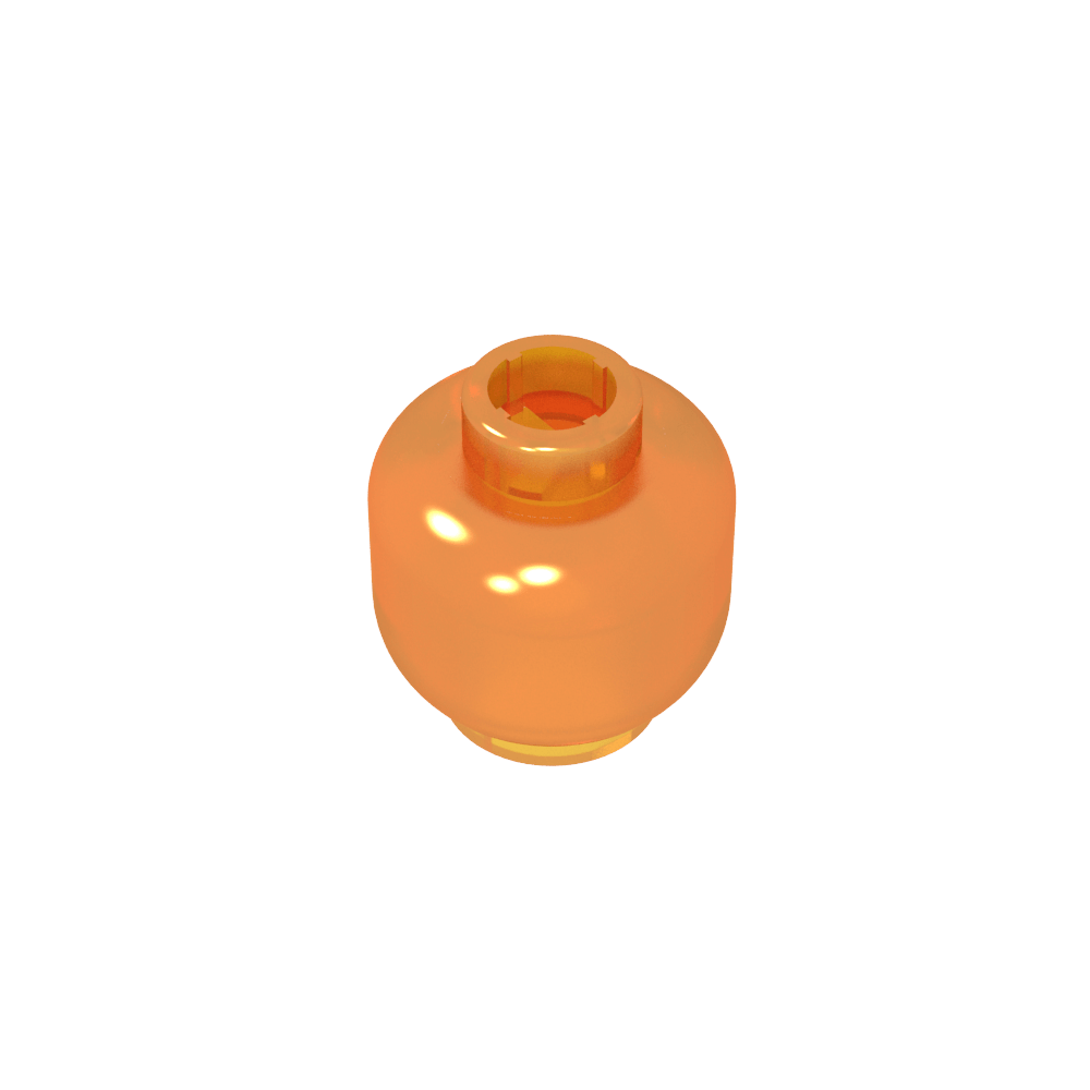 Minifig Head Plain [Blocked Open Stud]