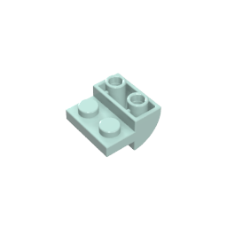 2x2x1 Reverse Arc Bricks