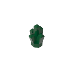 Rock 1 x 1 Crystal 5 Point-MyGobricks