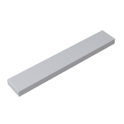 Tile 1 x 6 with Groove-MyGobricks