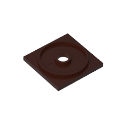 Turntable 4 x 4 Square Base, Locking