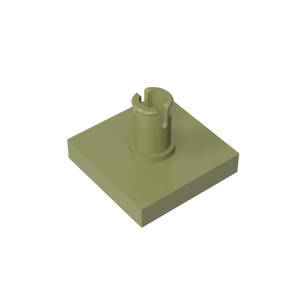 Tile Special 2 x 2 with Pin-MyGobricks