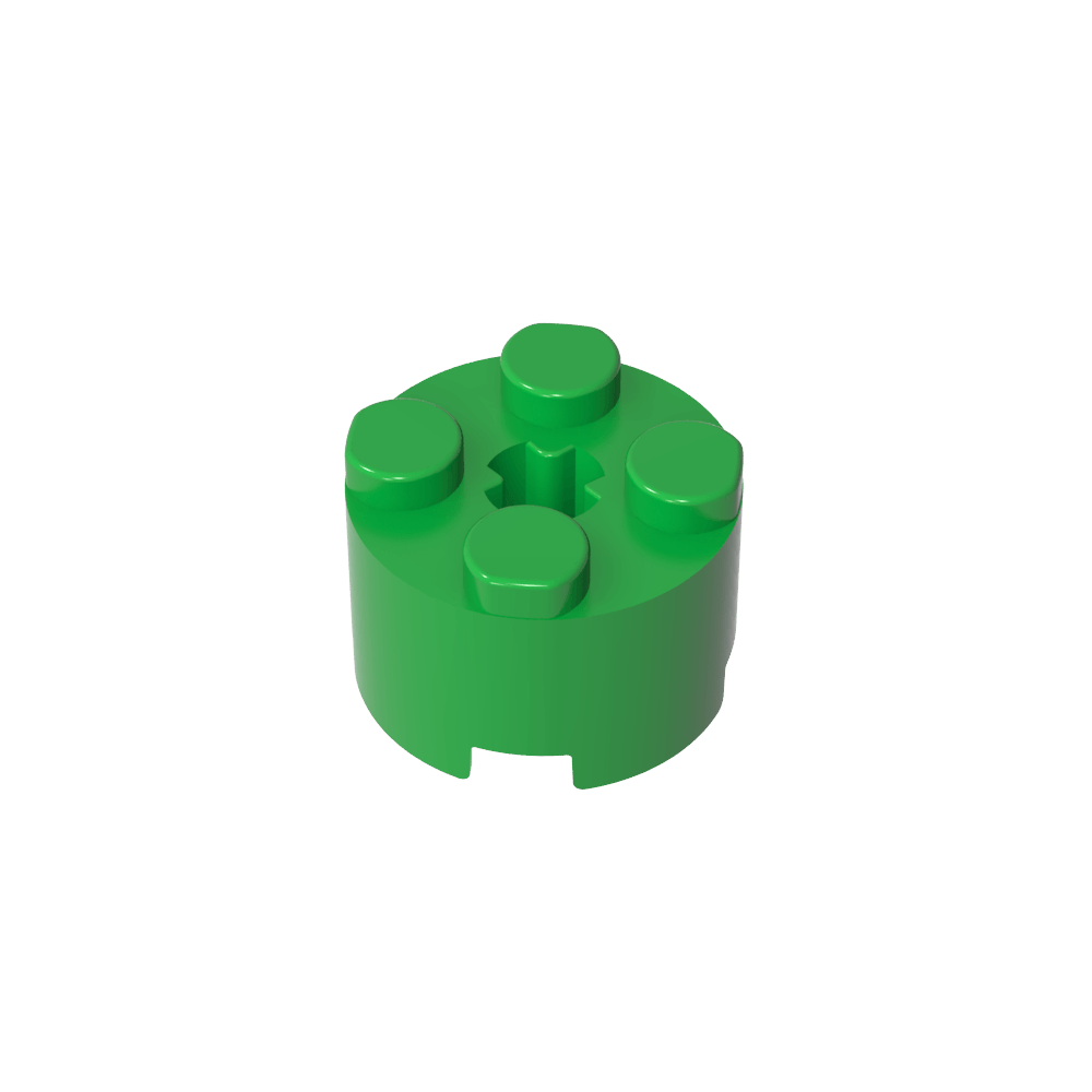 Brick Round 2 x 2 with Axle Hole