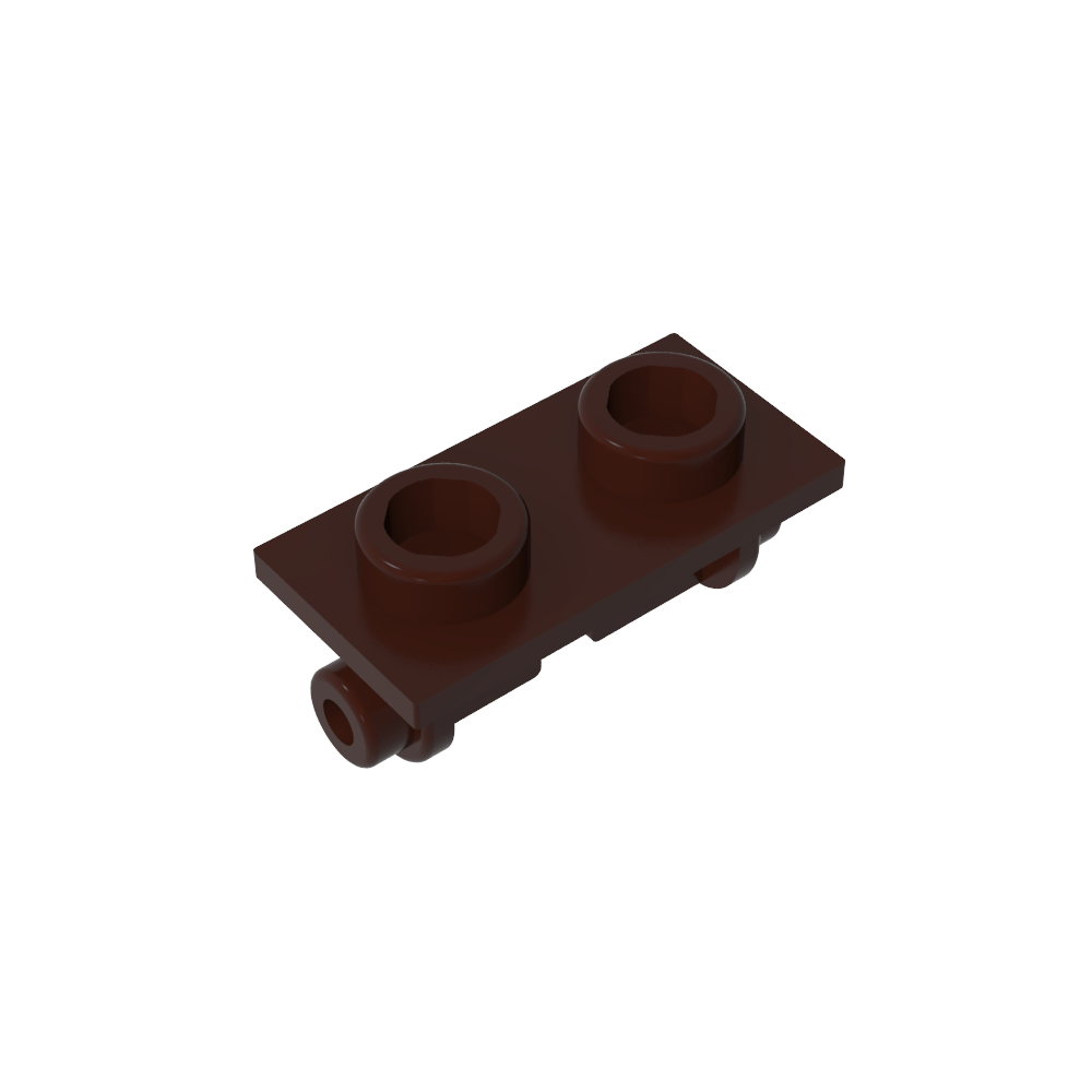 Hinge Brick 1 x 2 Top Plate Thin-MyGobricks