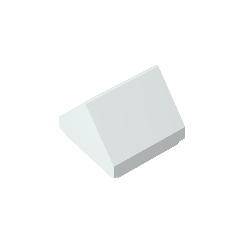 Slope Double 45° 1 x 1-MyGobricks
