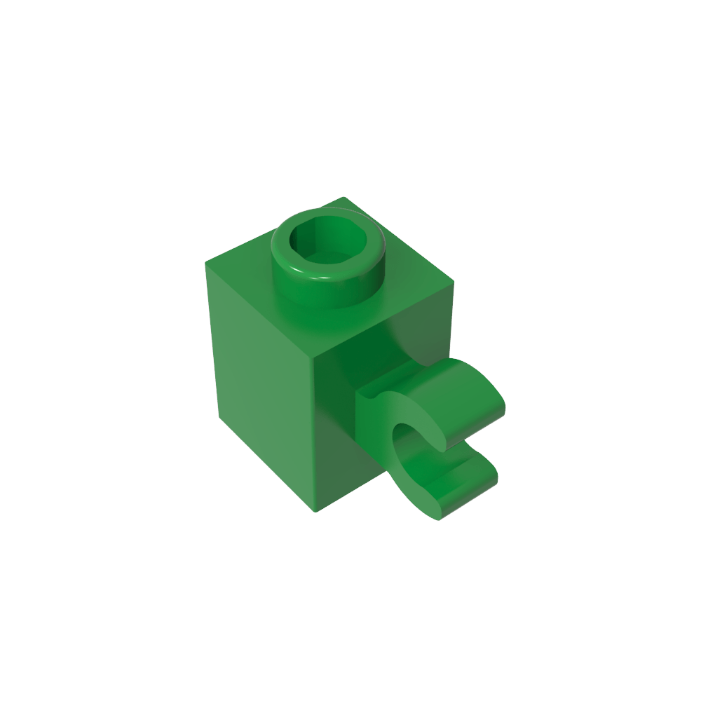 Brick Special 1 x 1 with Clip Horizontal-MyGobricks