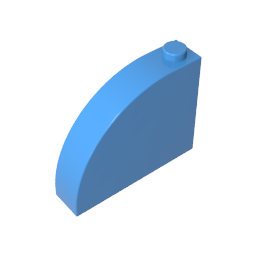 Brick Curved 1 x 4 x 3