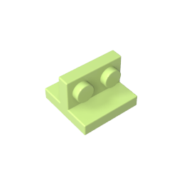 Bracket 2 x 2 with 1 x 2 Vertical Studs