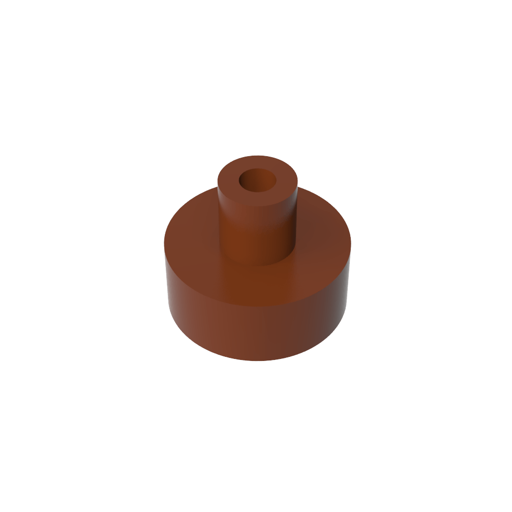 Tile Round 1 x 1 with Hollow Bar