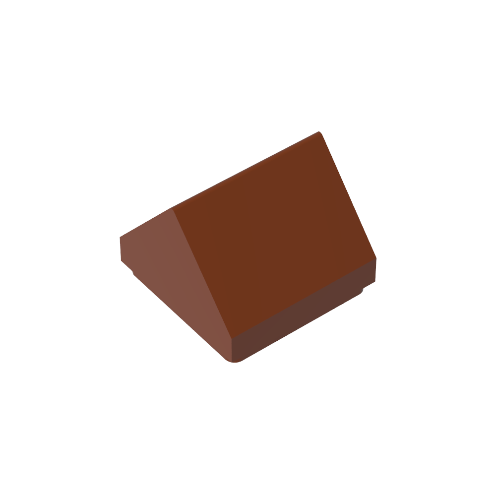Slope Double 45° 1 x 1-MyGobricks