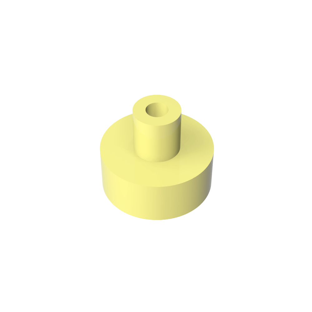 Tile Round 1 x 1 with Hollow Bar