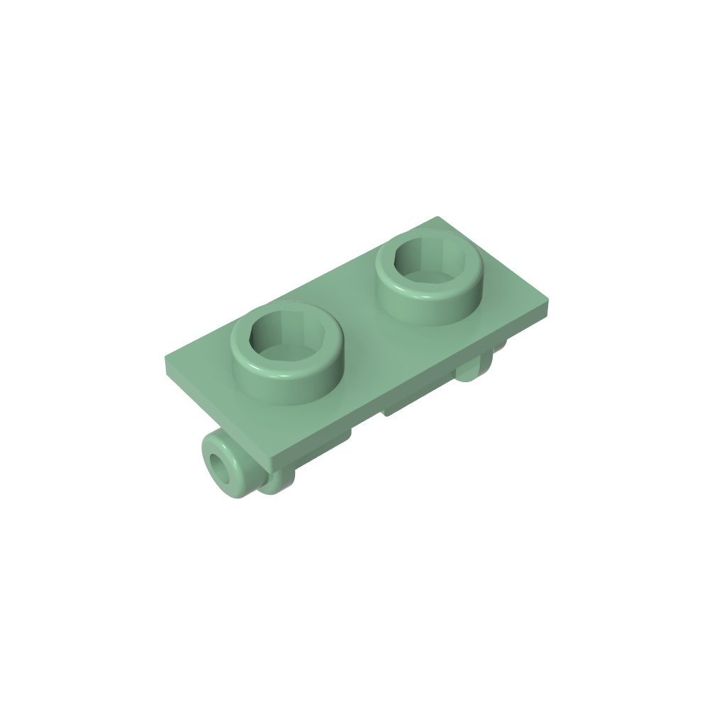 Hinge Brick 1 x 2 Top Plate Thin-MyGobricks