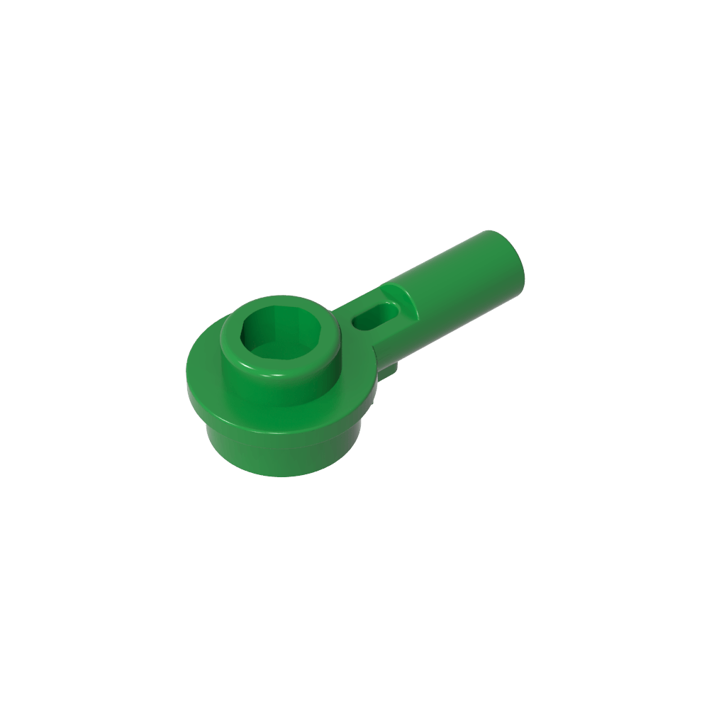 Plate Round 1 x 1 with Hollow Stud and Horizontal Bar 1L-MyGobricks