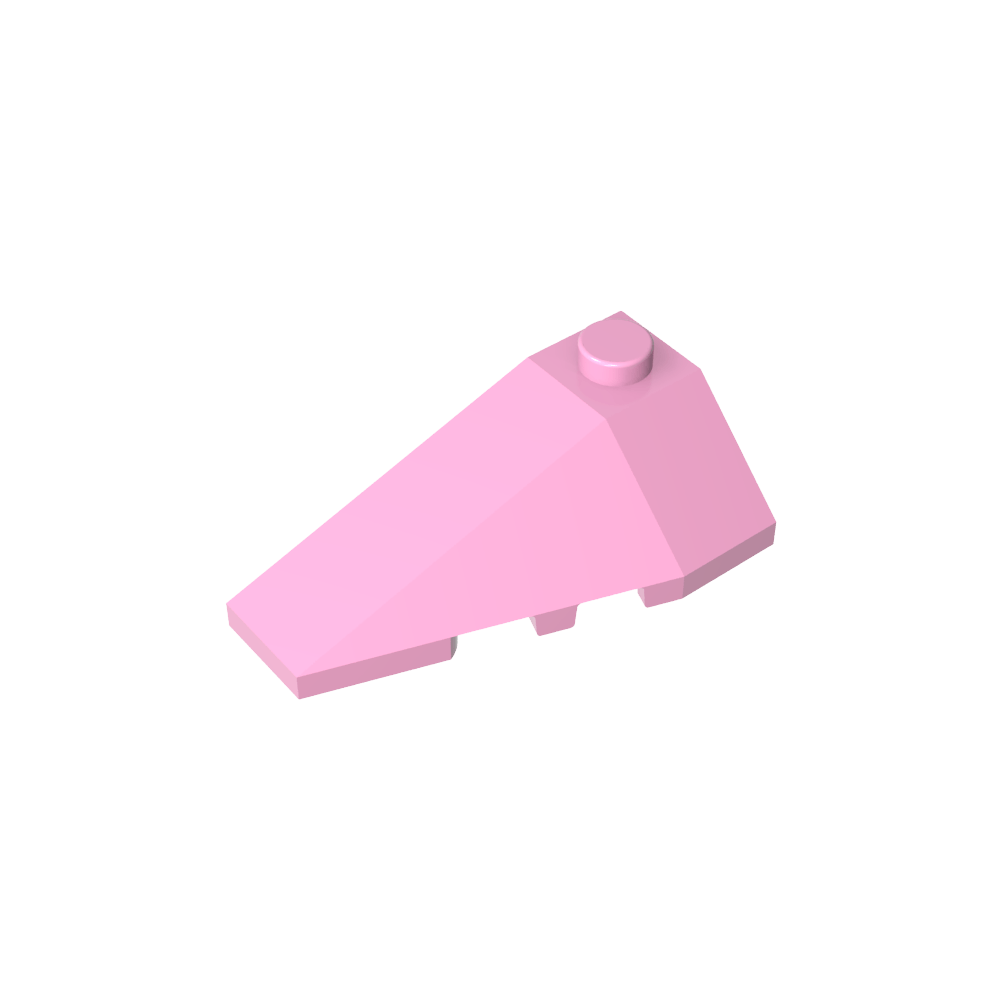 Wedge Sloped 4 x 2 Triple Left-MyGobricks