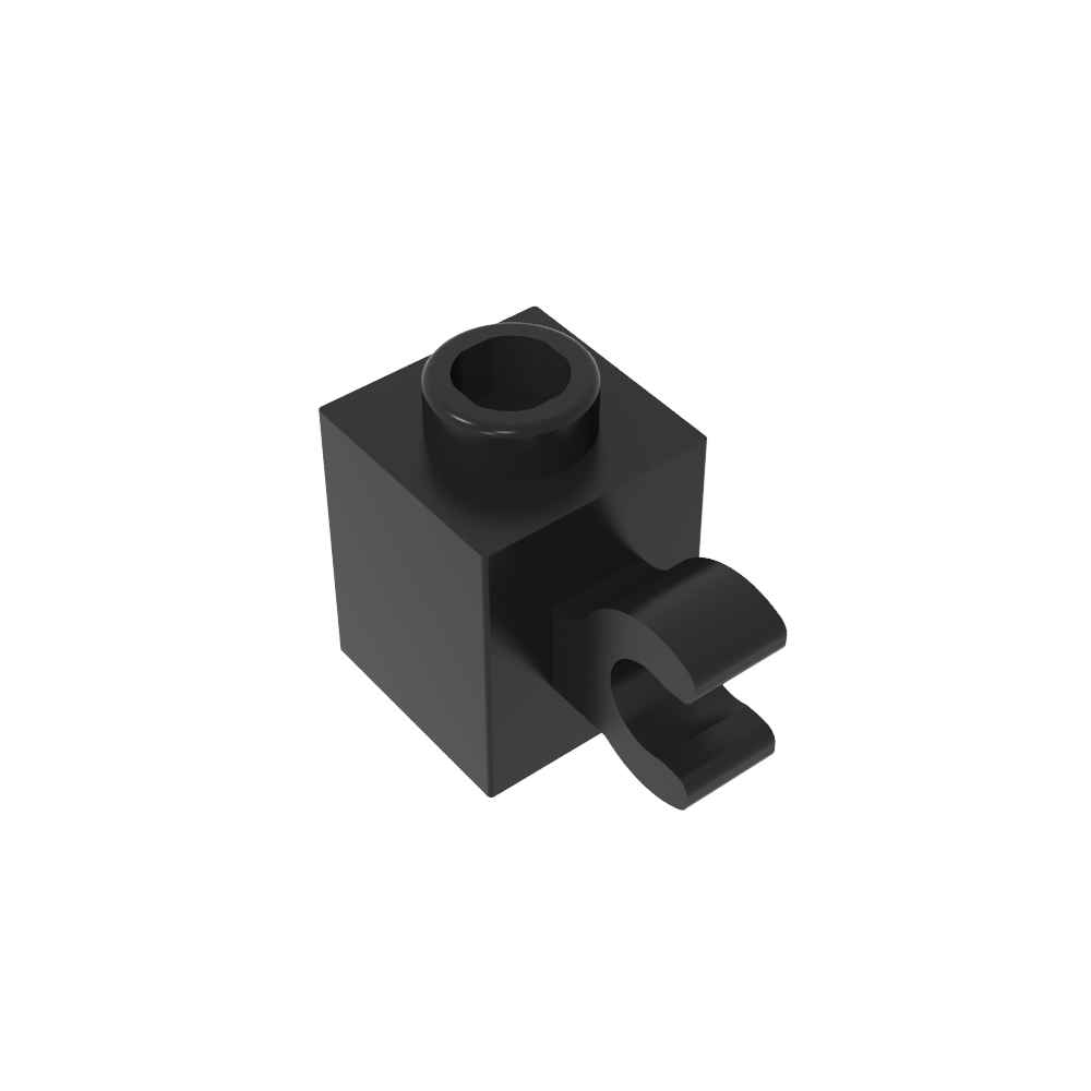 Brick Special 1 x 1 with Clip Horizontal-MyGobricks