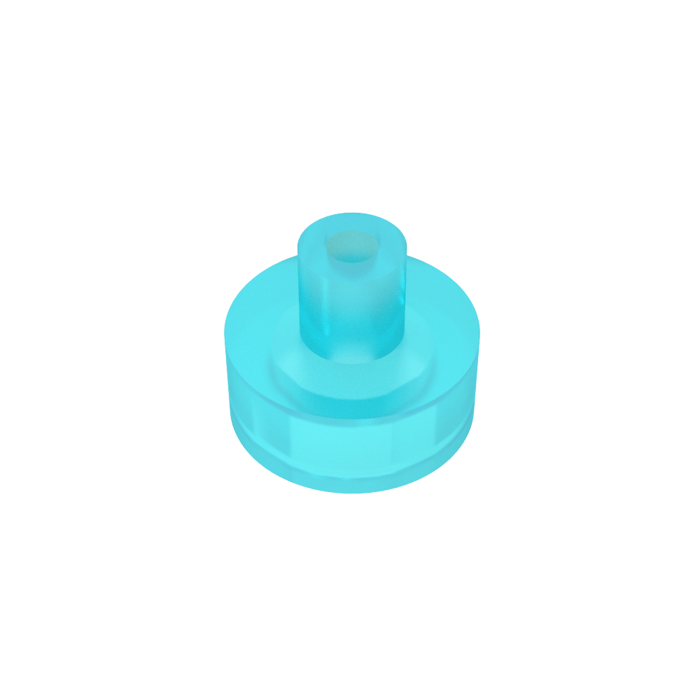 Tile Round 1 x 1 with Hollow Bar