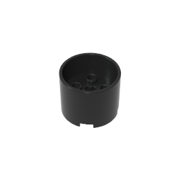 Brick Round 3 x 3 x 2 with Recessed Center with 2 x 2 Studs and Axle Hole