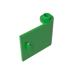 Door 1 x 3 x 2 Right - Open Between Top and Bottom Hinge