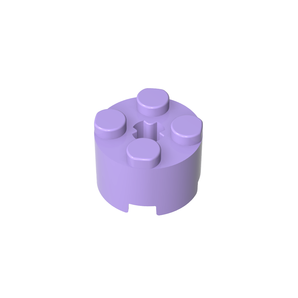 Brick Round 2 x 2 with Axle Hole