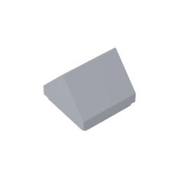 Slope Double 45° 1 x 1-MyGobricks