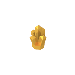 Rock 1 x 1 Crystal 5 Point-MyGobricks