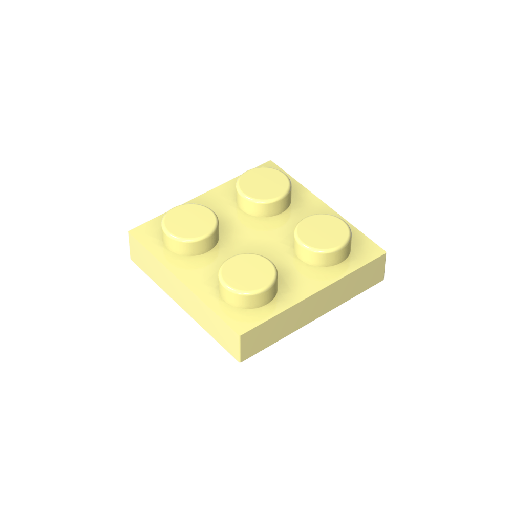 Plate 2 x 2-MyGobricks