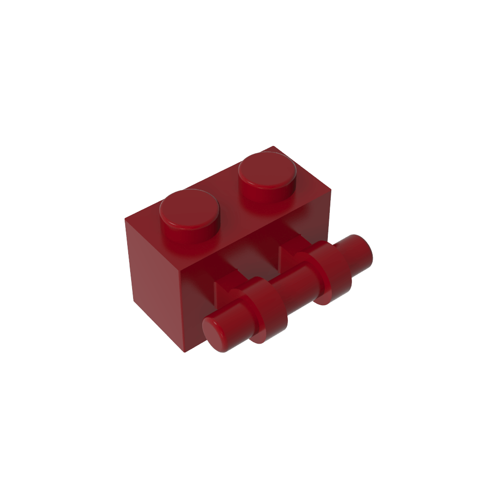 Brick Special 1 x 2 with Handle-MyGobricks