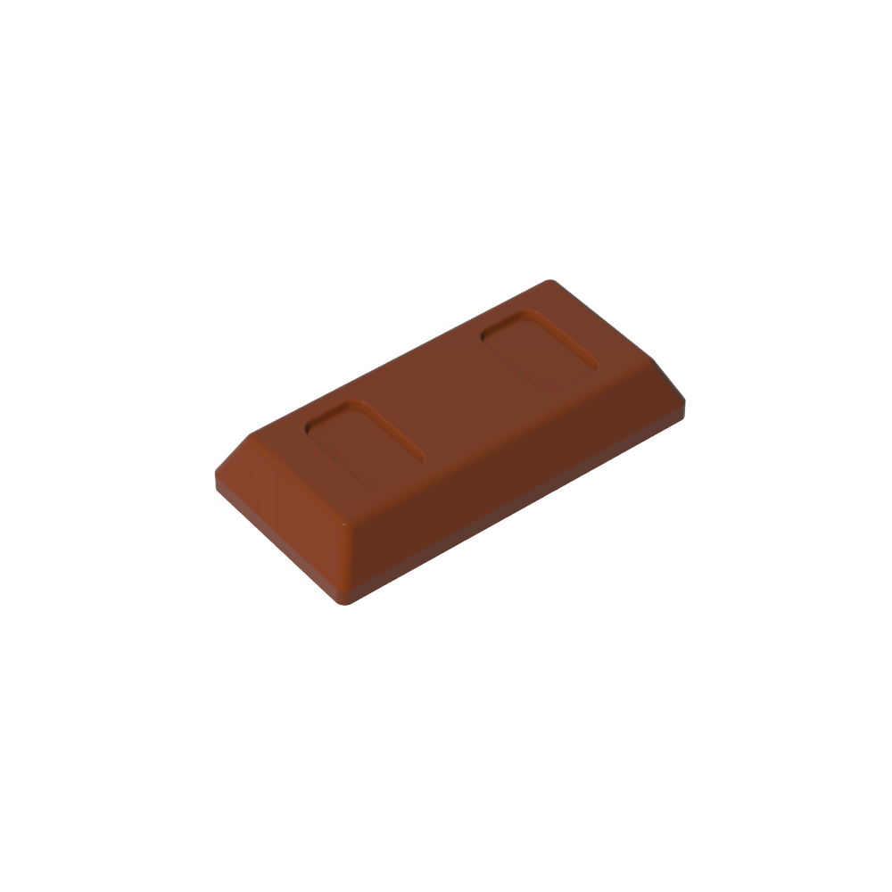 Tile Special 1 x 2 with Sloped Walls AKA Money / Gold Bar [Ingot]