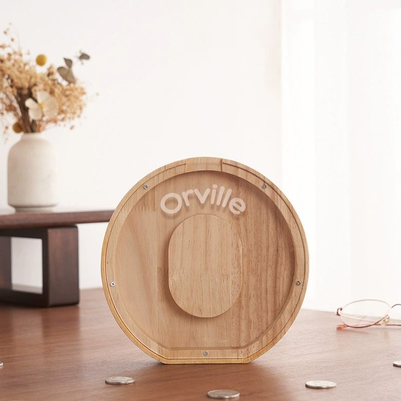 Personalized Letter Money Box + Craft Storage – Wood & Acrylic Dual-Design