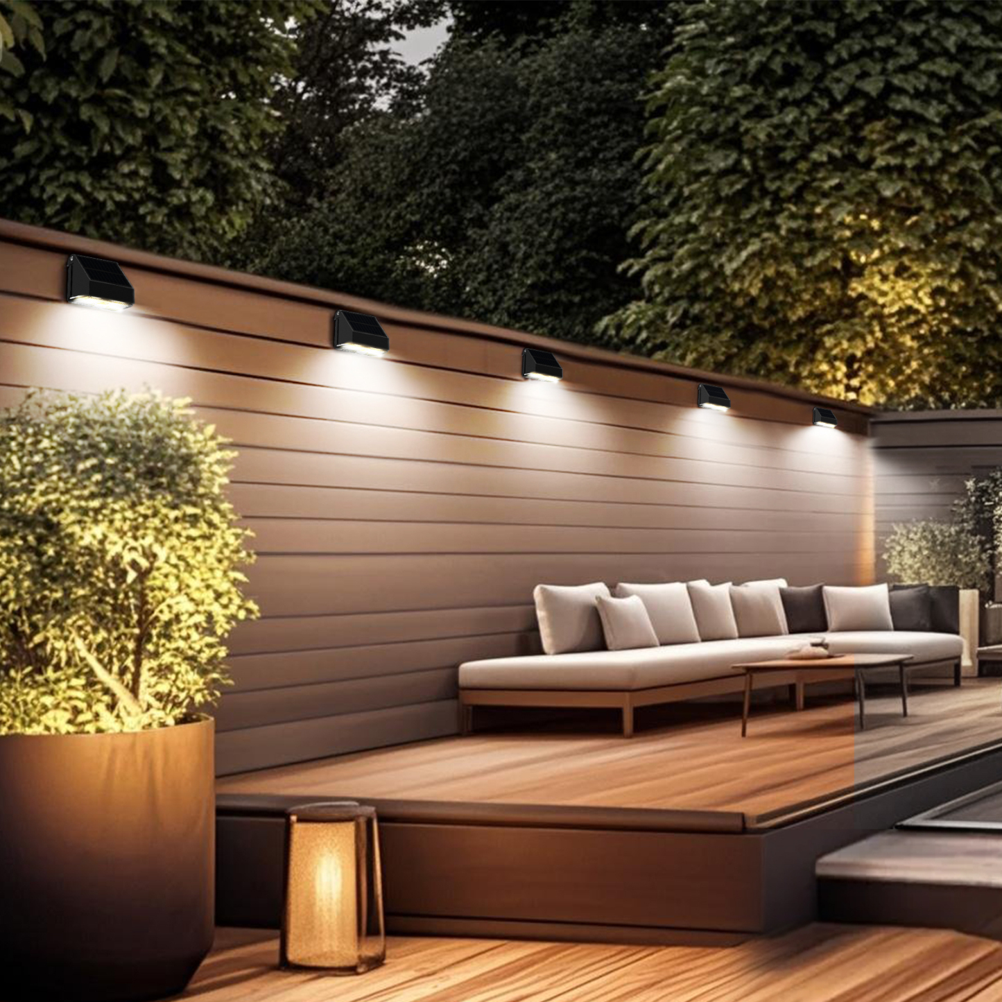 Solar Wall Light with Motion Sensor 1000Lm 4000K/3000K