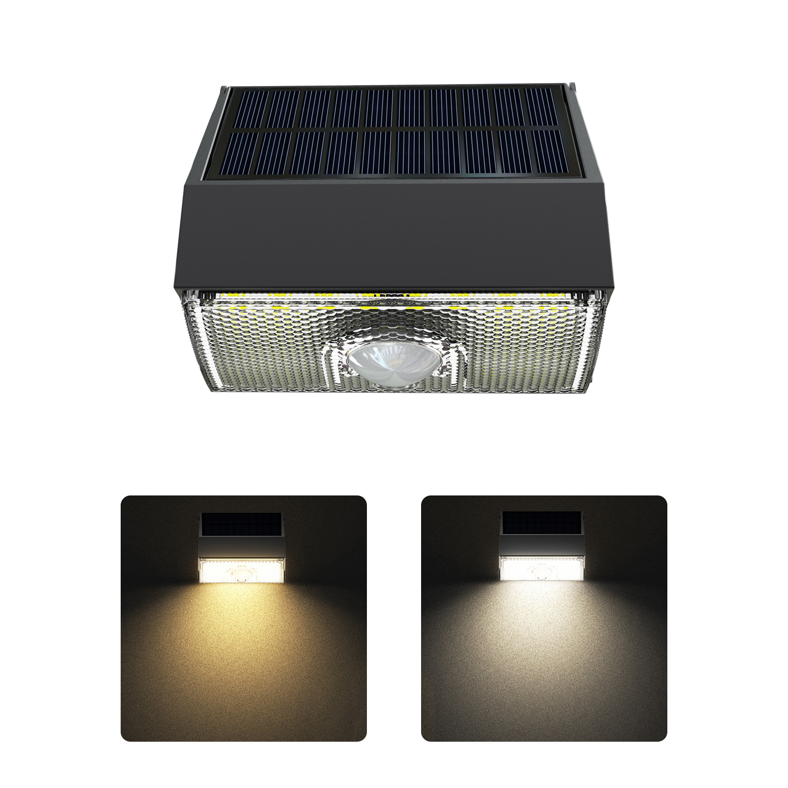 Solar Wall Light with Motion Sensor 1000Lm 4000K/3000K