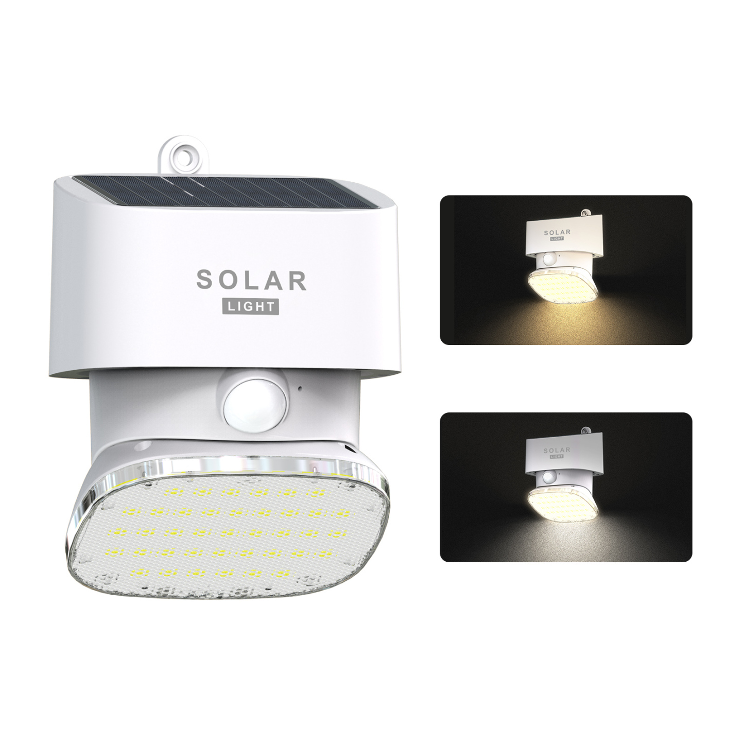 Solar Wall Light Motion Outdoor 2000Lm 3000K/4000K