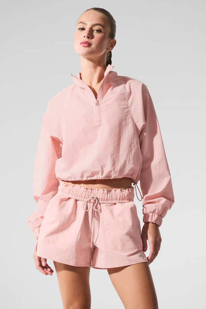 CROPPED 1/4 ZIP ALUMNI PULLOVER