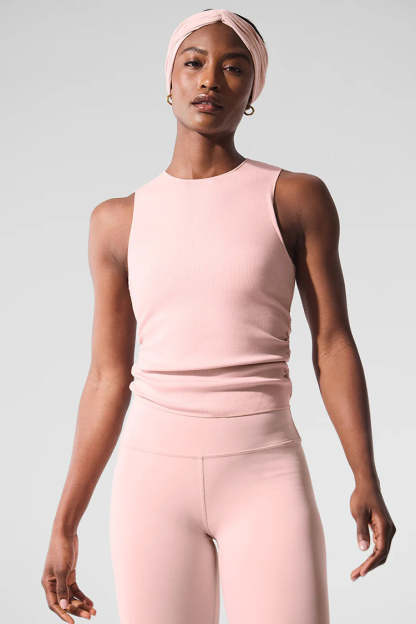 RIBBED EN POINTE TANK