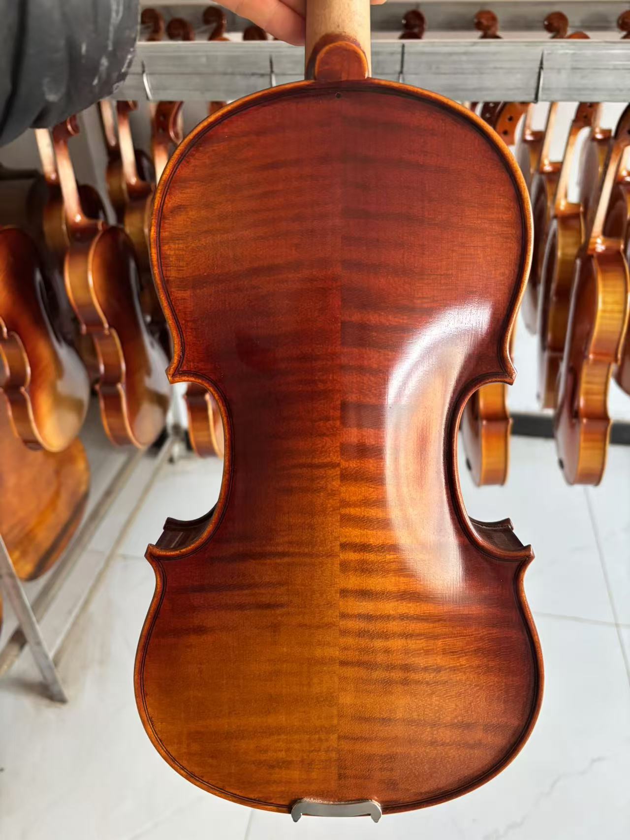 Solid wood handmade violin set for beginners - all sizes available