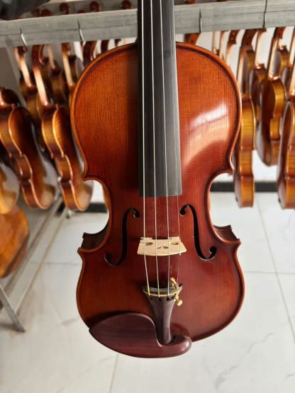 Solid wood handmade violin set for beginners - all sizes available
