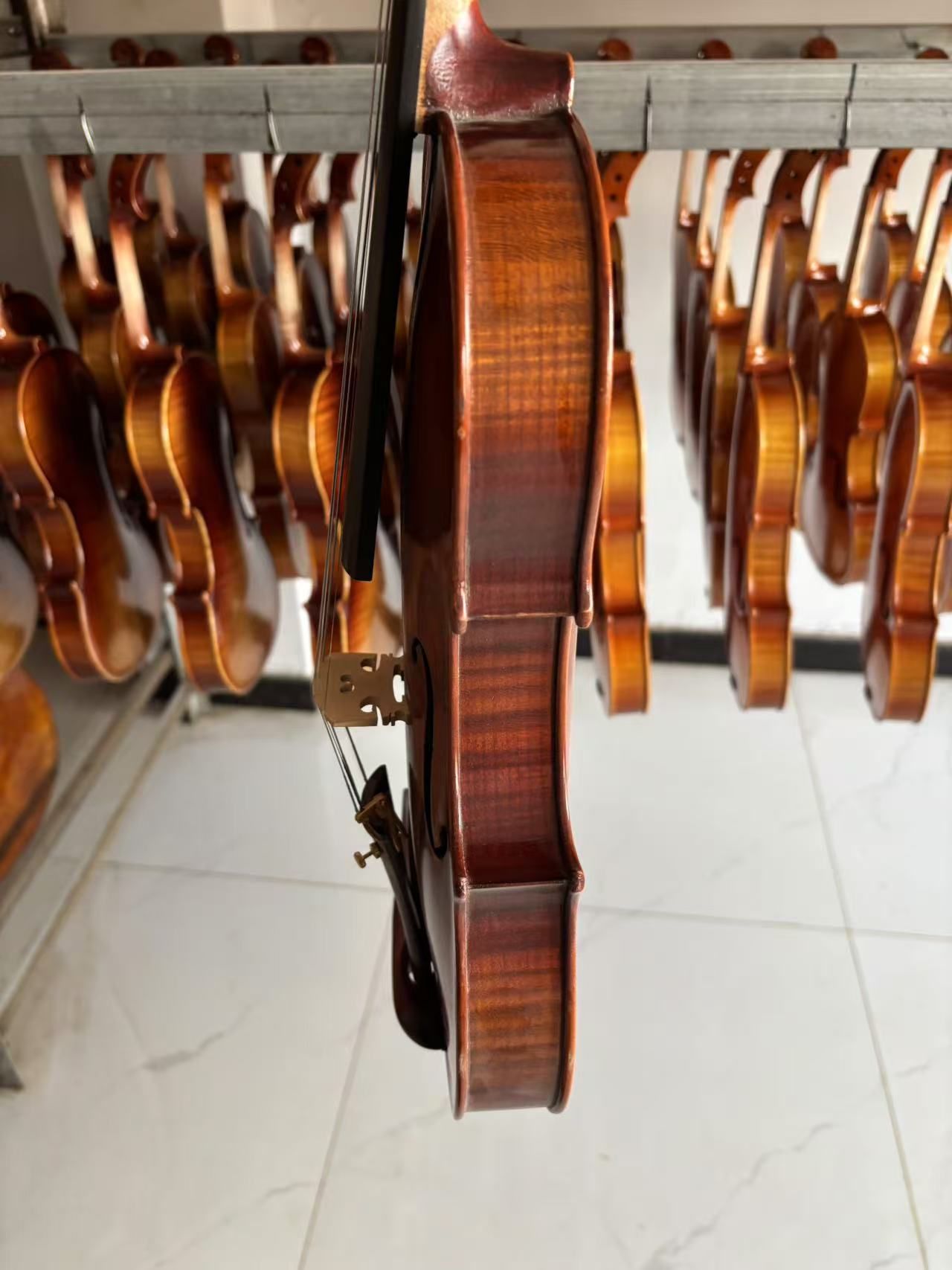 Solid wood handmade violin set for beginners - all sizes available