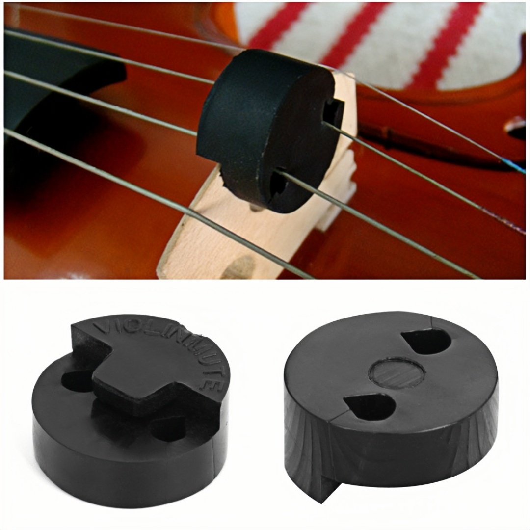  Installation effect of a round rubber mute.