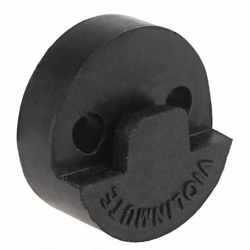 Round rubber mute-black
