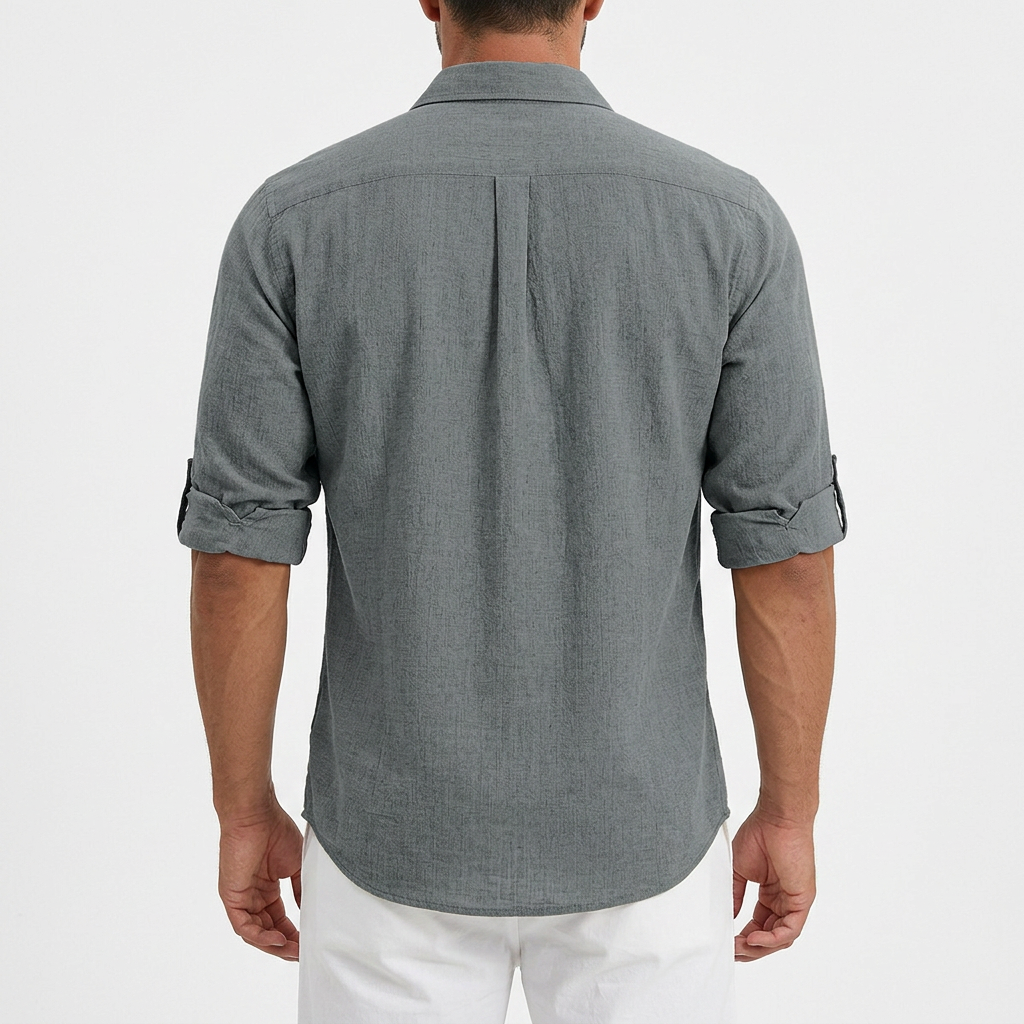 🔥 Summer Sale Up To 50% OFF –  Lightweight Cotton Linen Shirt Designed For Everyday Wear