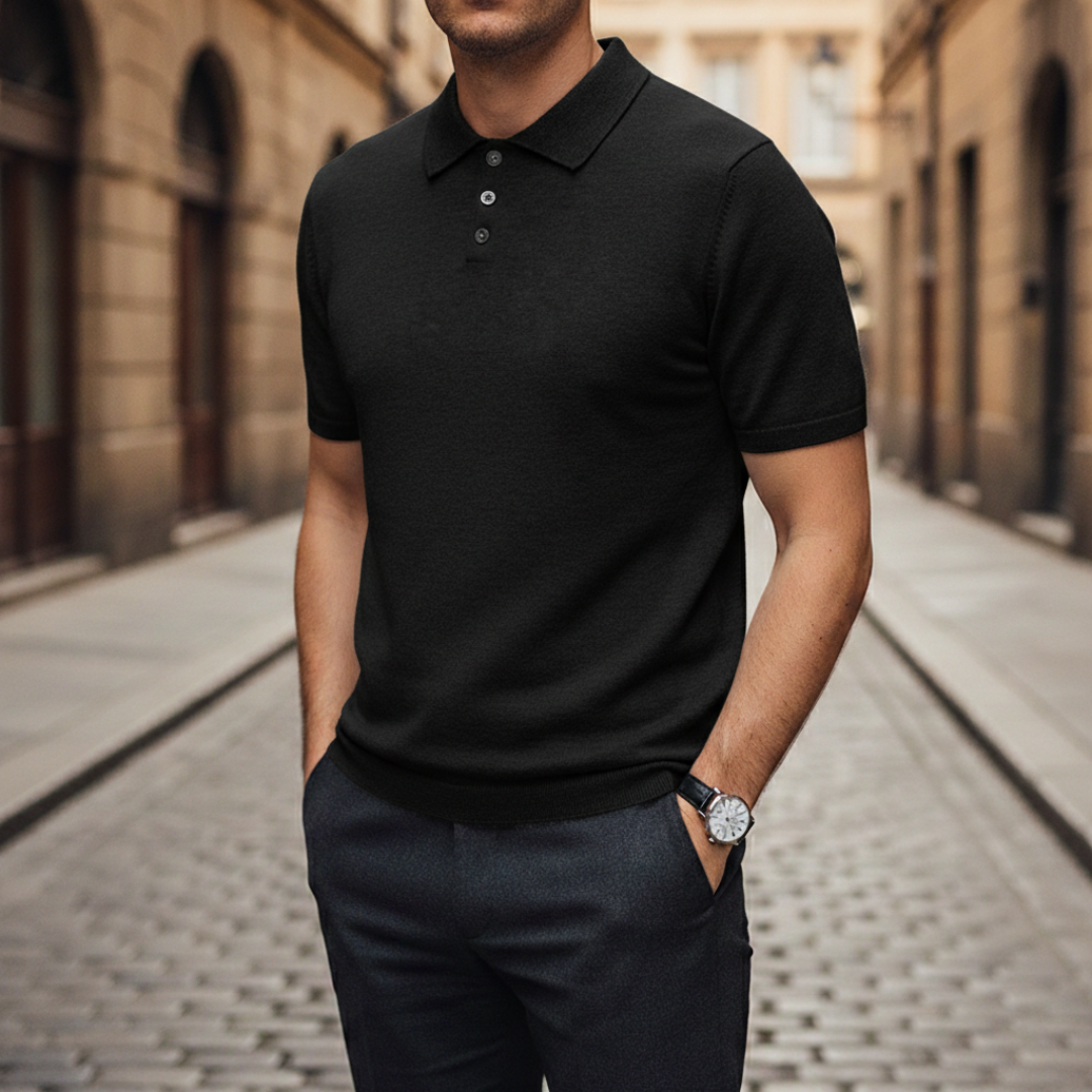 Polo de punto para hombre