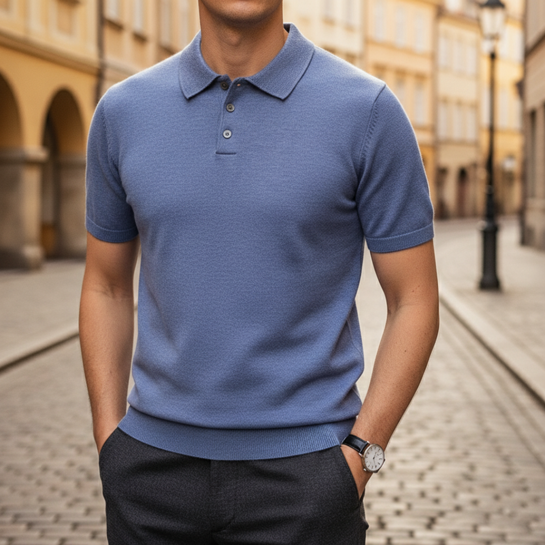 Polo de punto para hombre