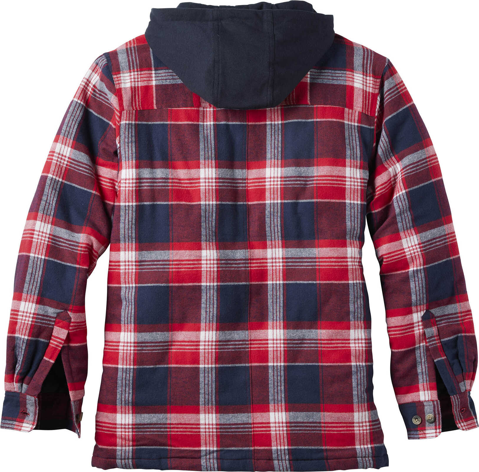 Men's Maplewood Hooded Flannel Shirt Jacket
