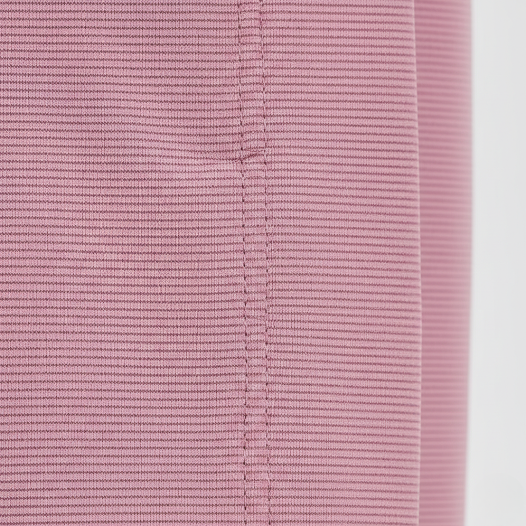 Polo de manga larga texturizado para hombre