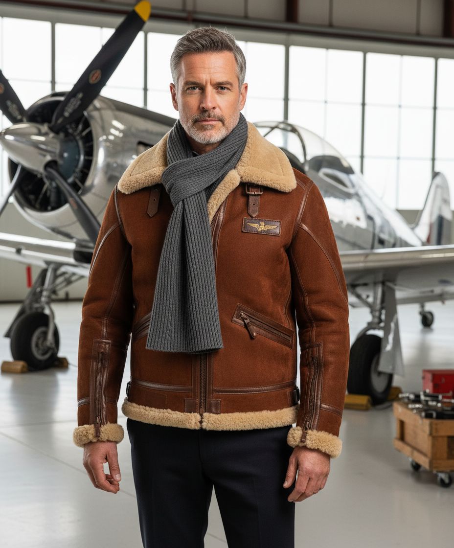 Men's Color-Block Winter Jacket