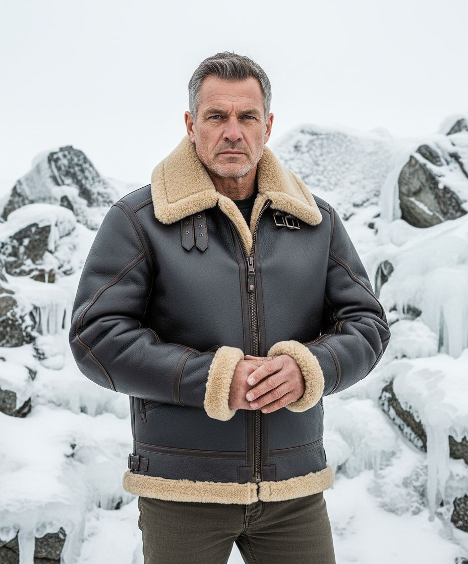 Men's Warm Short Winter Jacket