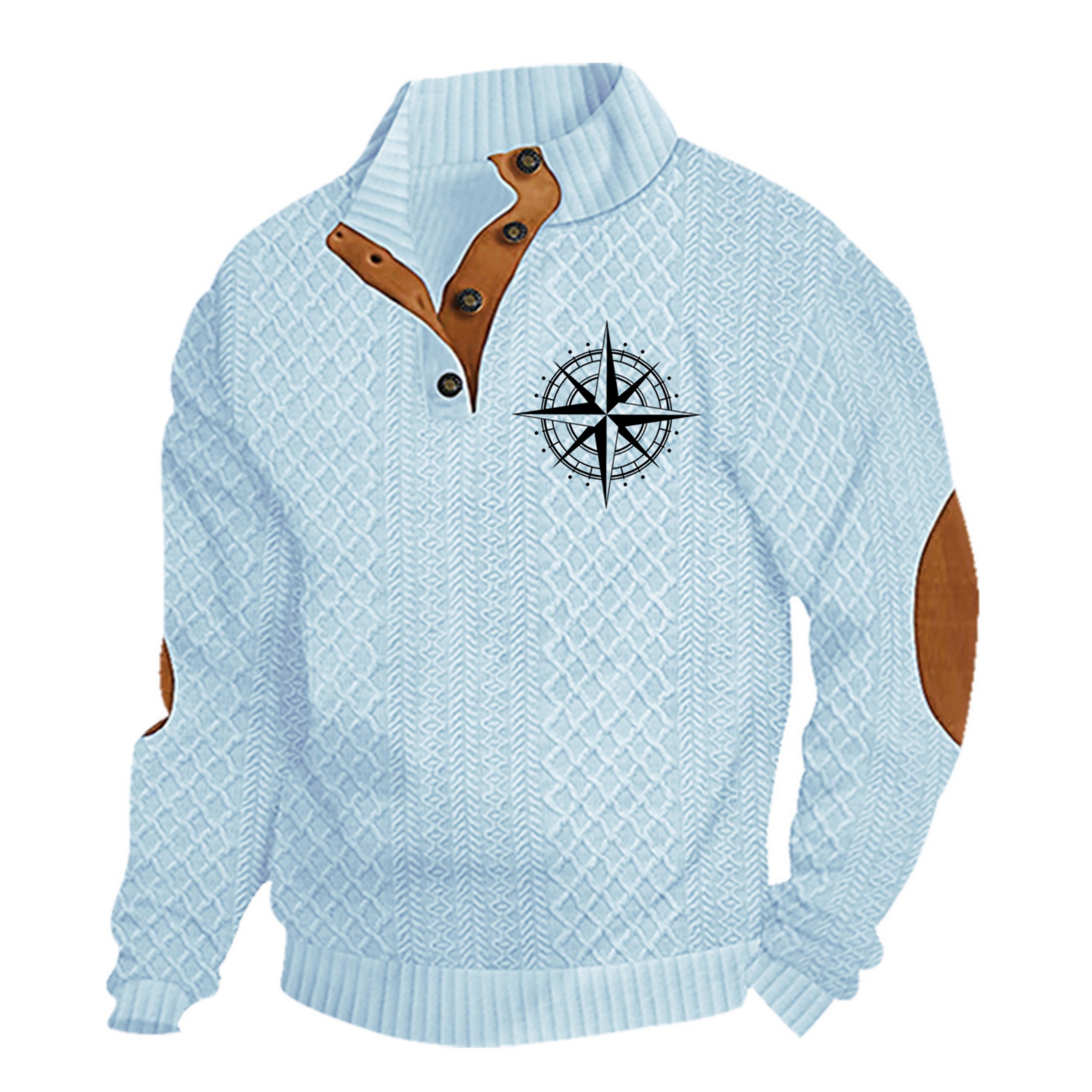 100% Premium Cashmere Men's Sweater— Timeless Style