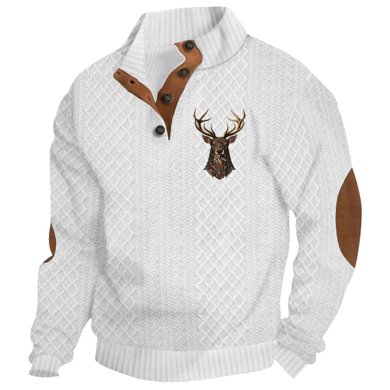 100% Premium Cashmere Men's Sweater— Timeless Style
