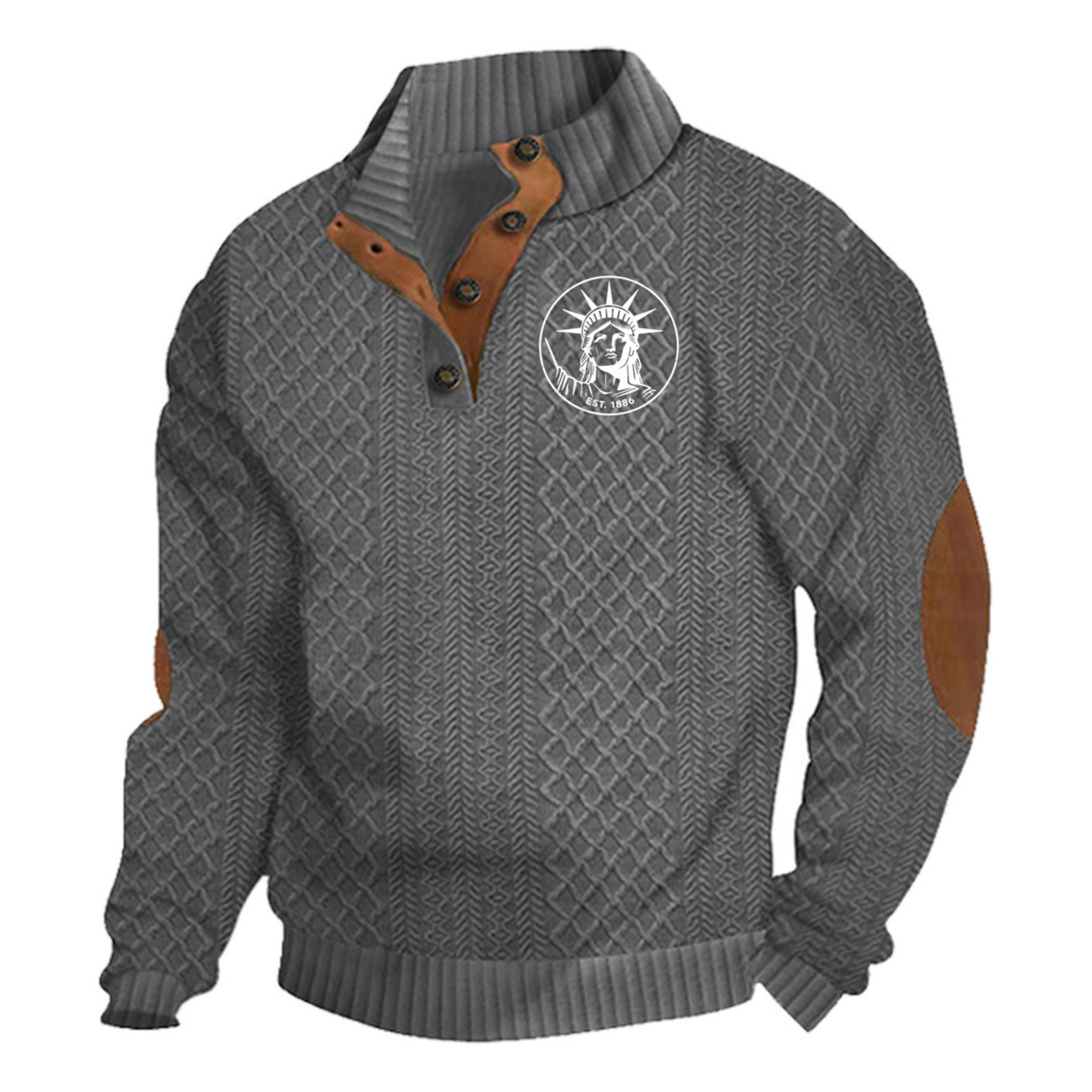 100% Premium Cashmere Men's Sweater— Timeless Style