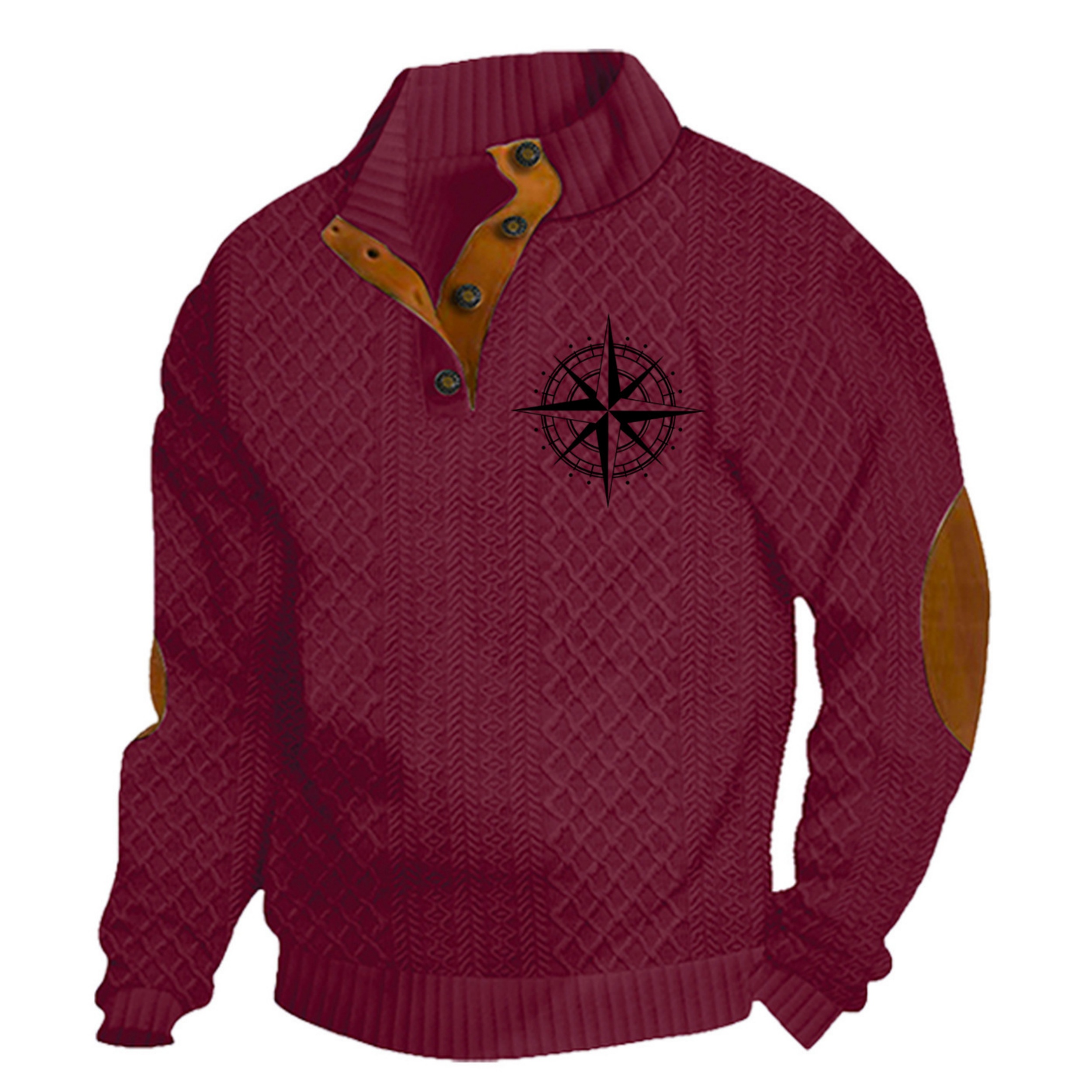 100% Premium Cashmere Men's Sweater— Timeless Style